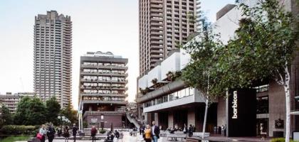 Lakeside Terrace, Barbican Centre, Photo by Max Colson