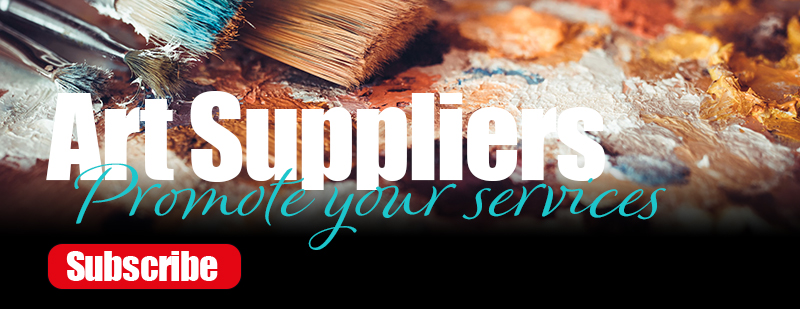 Art Suppliers - Subscribe Here
