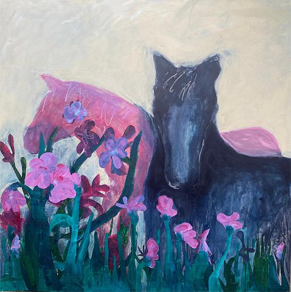 Circus Horses in the Landscape | £1200