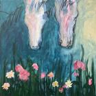 Circus Horses Waiting in the Landscape | £1200
