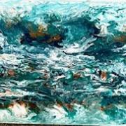Crystal Waves | Acrylic