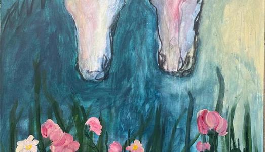 Circus Horses Waiting in the Landscape | £1200