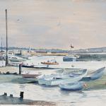 Keyhaven Quay High Tide (Print)