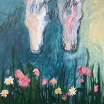 Circus Horses Waiting in the Landscape | £1200
